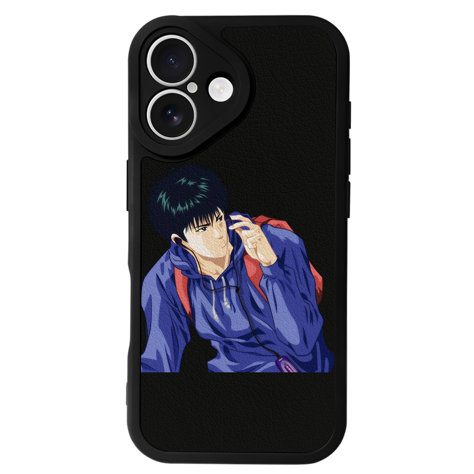 （画像用） SLAM DUNK／スラムダンク 【iPhone 16シリーズ対応】シリコンスマホケース（レザー調） 材質：シリコン